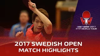 2017 Swedish Open Highlights: Aruna Quadri vs Ho Kwan Kit (Pre)