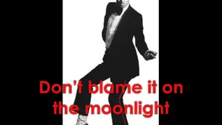 Michael Jackson Blame it on the Boogie with Lyrics
