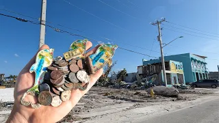 A very sad day of metal detecting Fort Myers Beach after Hurricane Ian
