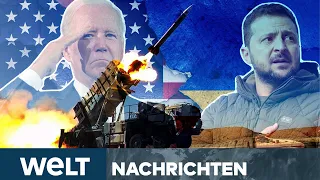 PUTINS KRIEG: Joe Biden will Patriots an Ukraine liefern – Moskau warnt vor Eskalation | WELT STREAM