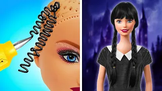 WANDINHA ADDAMS COM CANETA 3D || Artesanatos com Cola Quente! Ideias Para Pais, por 123 GO! TRENDS