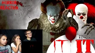 It 2017 and It 1990 Trailer Mashup Reaction!!!