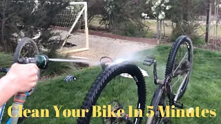 How To Clean Your MTB In Under 5 Minutes!