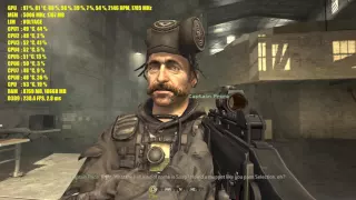 Call of Duty 4: Modern Warfare - 4K Max Settings - GTX 1080 - i7 6700