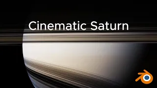 Make Cinematic Saturn Renders in Blender 3D