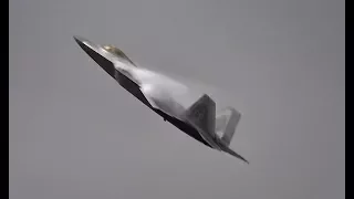 F-22 Raptor Spectacular Display RIAT 2017