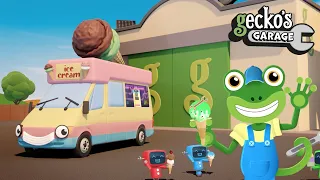 Ice Cream Van For Kids | Vicky The Ice Cream Truck | Gecko's Garage | Learn Colors For Toddlers