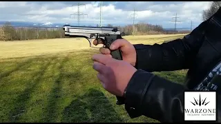 EKOL FIRAT MAGNUM PA92 Auto and Semi-Automatic 9mm blank pistol P.A.K 1080p