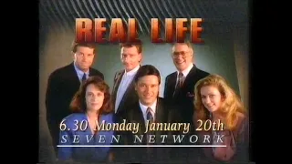 Promo: Real Life: Commencing 20th January 1992 [20s] (1991)