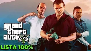 🔥 GTA V - LISTA 100%