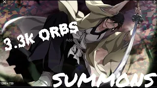 TOKINADA SUMMONS/Bleach Brave Souls CFYOW 4 BANNER SUMMONS 3.3K Orbs!!!