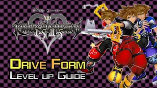 Kingdom Hearts HD 2.5 ReMIX: EFFICIENT Drive Leveling Guide