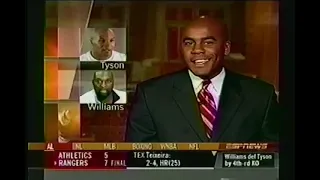 Boxing: Tyson vs. D. Williams Postfight (2004, part 1)