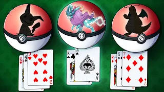 Choose Your Starter Using ONLY Blackjack!