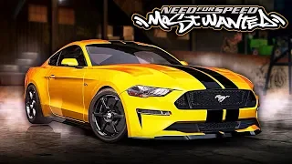 NFS Most Wanted | 2018 Ford Mustang GT Mod Gameplay [1440p60]