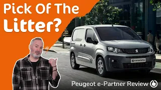 2022 Peugeot e-Partner Electric Small Van Review | Pick Of The Litter? | Vanarama.com
