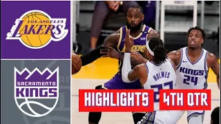 Los Angeles Lakers vs Sacramento Kings Highlights 4th - Qtr | 2021-22 NBA Season | November 26, 2021
