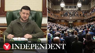 Live: Ukraine's President Zelensky addresses House of Commons