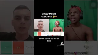 @IShowSpeed is from albania ?! 😭🤯 #fypシ #ishowspeed #ishowspeedy #albania #kosovo #albaniatiktok