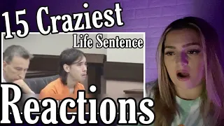 15 CRAZIEST Reactions Of Convicts After Given A Life Sentence - REACTION!