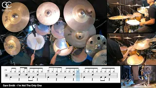 I'm Not The Only One - Sam Smith / Drum Cover By CYC (@cycdrumusic )  score & sheet music