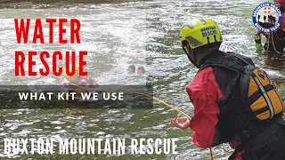 What WATER Rescue kit mountain rescue use | Flood search and rescue