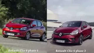 Renault Clio 4 phase 1 vs Renault Clio 4 phase 2