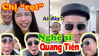 Cười đau ruột cùng nghệ sĩ hài Quang Tiến và chị "rọt", cưa cưa || Quang Linh Vlogs
