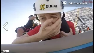 The new zipline in Dubai Marina is open to the public and this is exactly what it feels like....