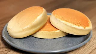 $1 Cheap ingredients! Super Fluffy and Delicious Japanese street food! Homemade Souffle pancakes!