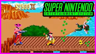 SNES Gameplay - Sunset Riders [2 Players]