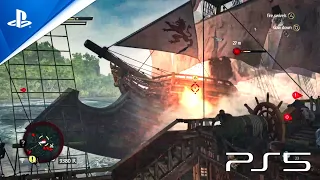 Assassin's Creed 4 Black Flag: Epic Ship Battles, Fort Assaults & Harpooning | PS5