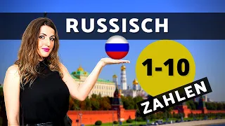 Russische Zahlen 1-10 | Russisch zählen lernen bis 10 für Anfänger