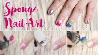 3 Nail Art Technique Using Sponge: Beginners Series