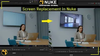 Screen Replacement in Nuke | Nuke TV Screen Replacement Tutorial