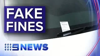 How to spot a fake parking fine | Nine News Australia