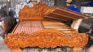 Amazing Solid Wood Furniture Certain You'll Love Owning: Mr Van Masterpiece Giant Woodworking Design