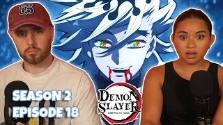 WHAT A FINALE!! - Girlfriend Reacts To Demon Slayer Season 2 Episode 18 REACTION + REVIEW!