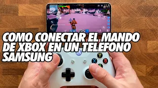 Como Conectar el Mando de XBOX con un Telefono Samsung