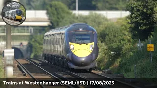 Trains at Westenhanger (SEML/HS1) | 17/08/2023