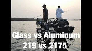 Fiberglass vs Aluminum - Lund boats 219 vs 2175
