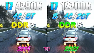 i7 4790K vs i7 12700K - 7 Years Difference