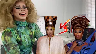 Reaction | Nymphia Wind & Sapphira Cristál's Lip SyncFor The Crown 👑 RuPaul's Drag Race