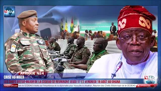 CRISE AU NIGER : LES CHEFS D’ÉTAT MAJOR DE LA CEDEAO SE RÉUNIRONT LE 17 ET LE 18 AOÛT AU GHANA