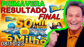 Resultado Final Tele Sena PRIMAVERA 🍀 08/10/23 💰