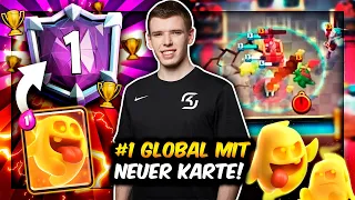 DEUTSCHER PRO ist PLATZ 1 DER WELT mit NEUER KARTE! 😨 | Heilgeist zu OP?! | Clash Royale Deutsch