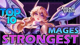 Top 10 Strongest Mages | AoV/CoT | New and Updated List | Ragner Seronix