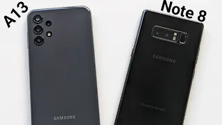 Samsung Galaxy A13 vs Samsung Galaxy Note 8: Battery, Gaming Camera's: detailed comparison