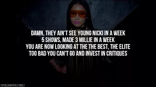 Nicki Minaj - You Already Know (Verse) [Lyrics - Video]