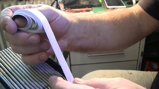 Гармонь и баян : как обновить мех и заменить ледерин  ( ремонт в Германии )